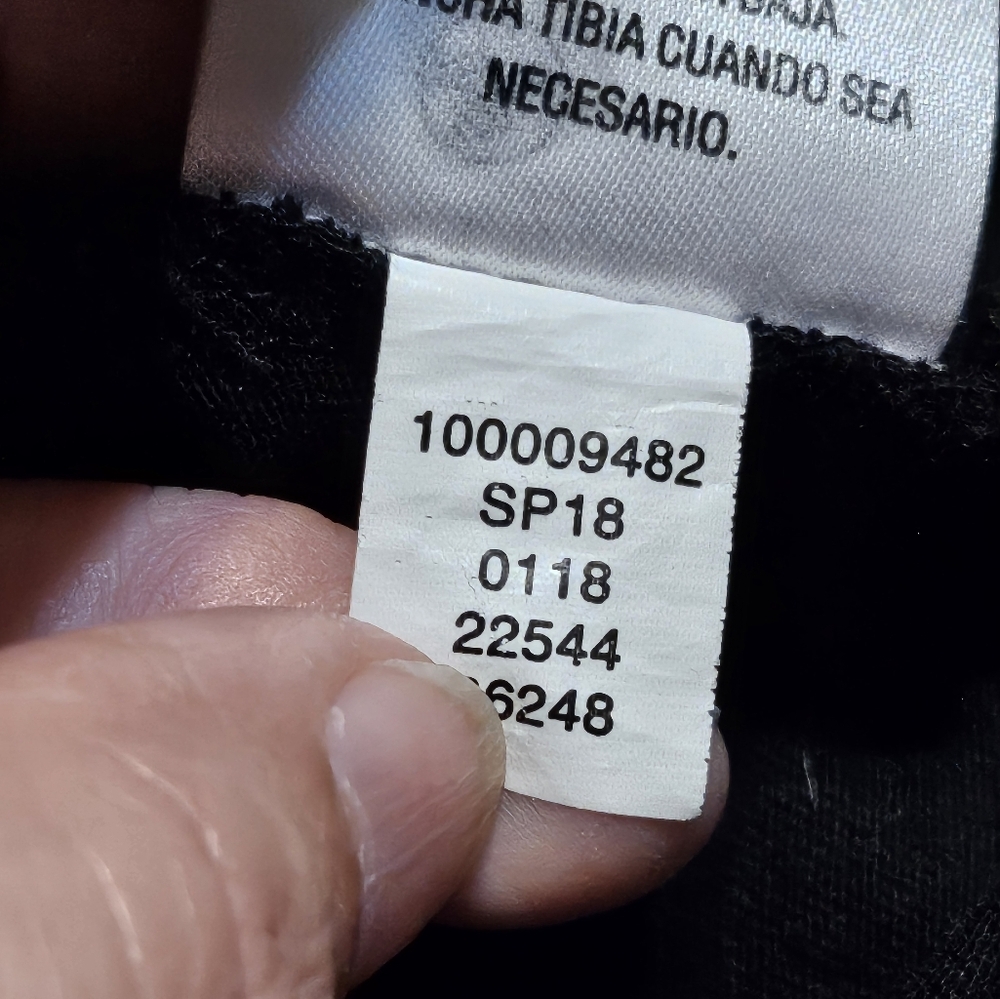 Style & Co Floral Embroidered Tee Black Size L - Picture 11 of 11